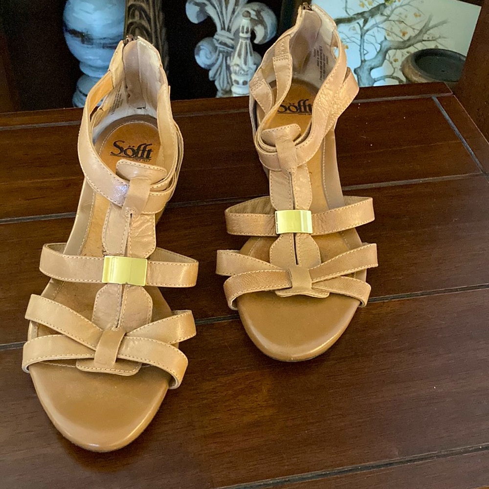 Sofft Gladiator Leather Sandle Size 9.5